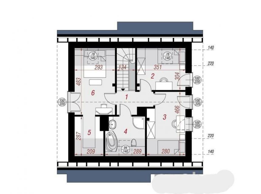 Sprzedaż Nowy Dom wolnostojący pow.mieszk. 101,63m miniaturka 3