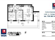 Łęczna, 443 538 zł, 54.09 m2, kuchnia z oknem miniaturka 2