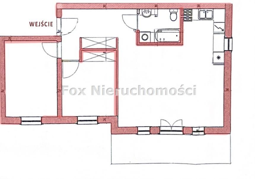 Piękne 3 pokoje z ogromnym balkonem - Sarni Stok miniaturka 16