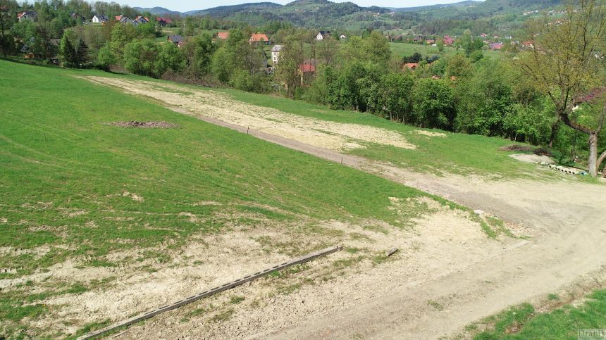 Działka budowlana widokowe miejsce Sucha Beskidzka miniaturka 6