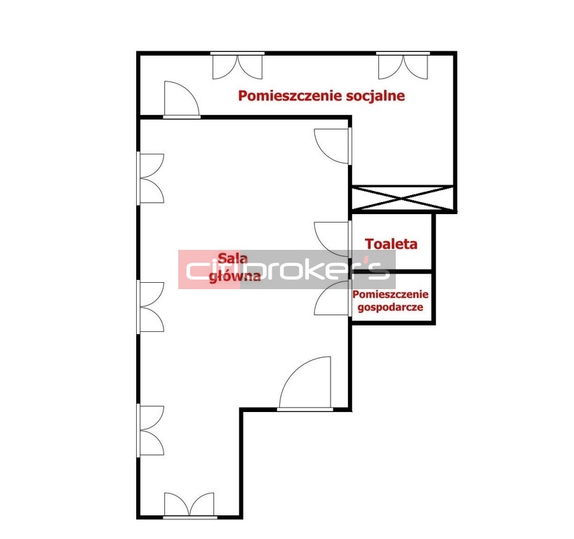 Lokal w centrum - 55m2, parter miniaturka 8