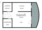 Strzelców / Słoneckiego 34m²: kawalerka / 2 pokoje miniaturka 14