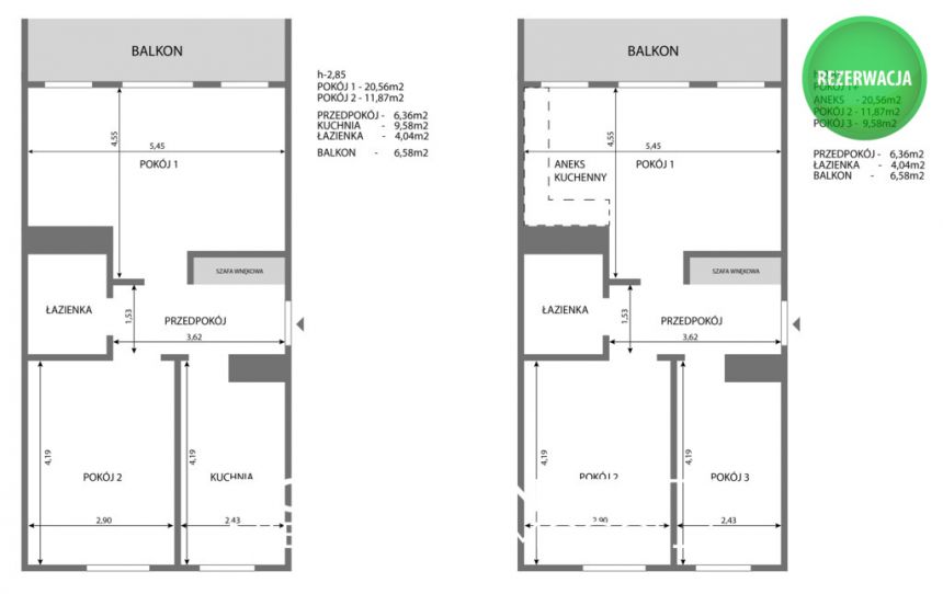 NA SPRZEDAŻ, 2-pokojowe mieszkanie, Otwock, 52m2 miniaturka 8