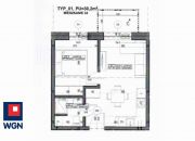 Szczecin Warszewo, 389 000 zł, 30.2 m2, z balkonem miniaturka 2