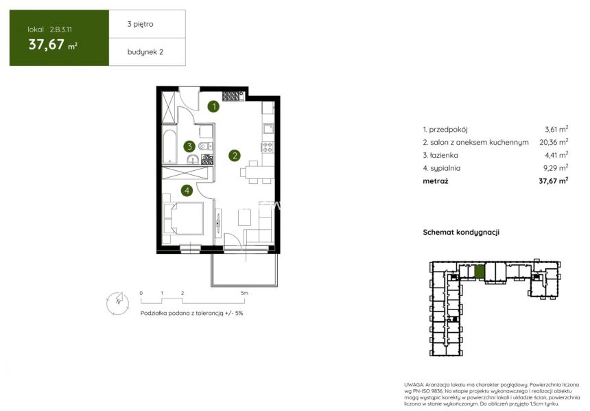Smart Apartament na Prądniku Białym blisko Zieleni miniaturka 5