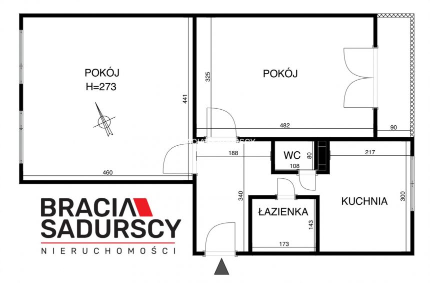 PRZESTRONNE, 2-POKOJOWE W ATRAKCYJNEJ LOKALIZACJI miniaturka 20