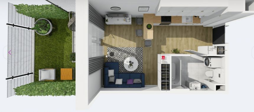 Apartament hotelowy/dla studenta/pod inwestycję/Fabryczna miniaturka 7