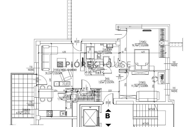 3-pokojowe mieszkanie na Ursusie miniaturka 11