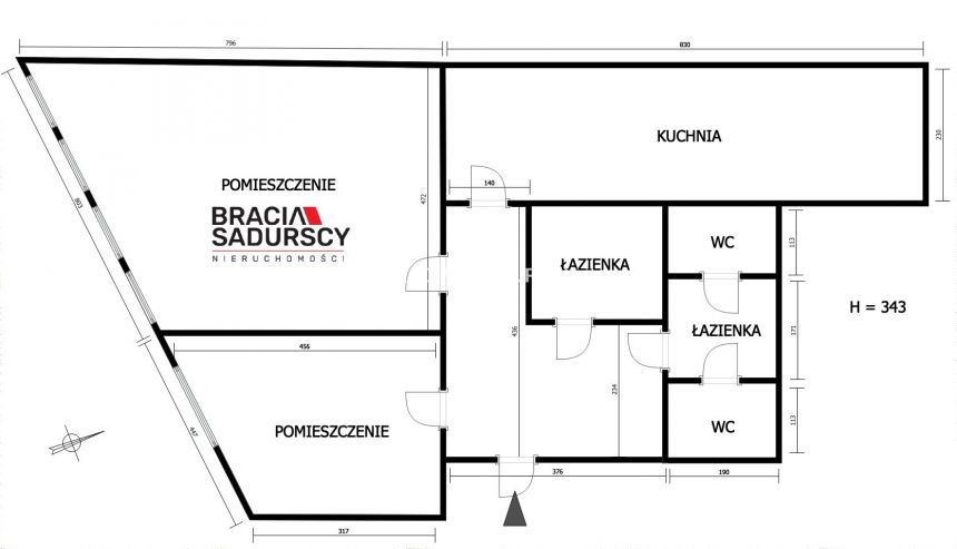 Lokal biurowo-magazynowy, 299m2, winda, dwa piętra miniaturka 3