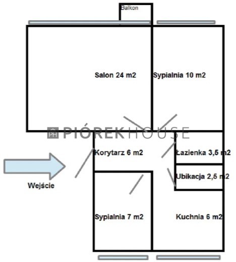 3 pokojowe mieszkanie na Ursusie miniaturka 6