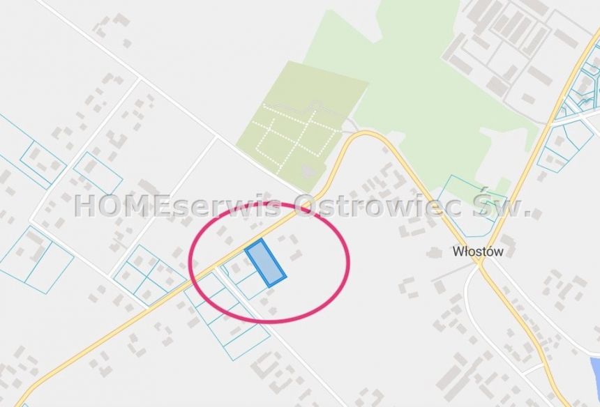 Działka 2000 m2 na sprzedaz Włostów k/Opatowa miniaturka 13