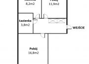 Warszawa Stare Bielany, 849 000 zł, 49.06 m2, 2 pokojowe miniaturka 16