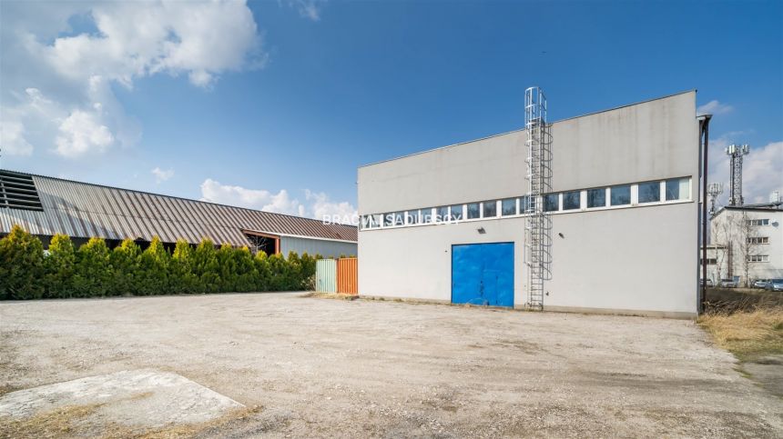 Kraków ul. Zawiła biurowiec z halą miniaturka 26
