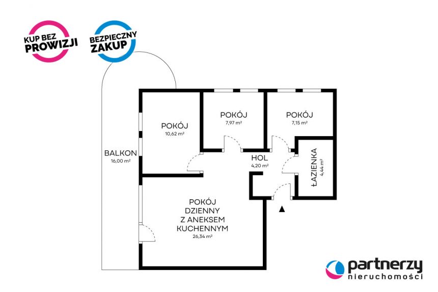 Rumia Osiedle Rumia, 929 000 zł, 60.74 m2, z balkonem miniaturka 23