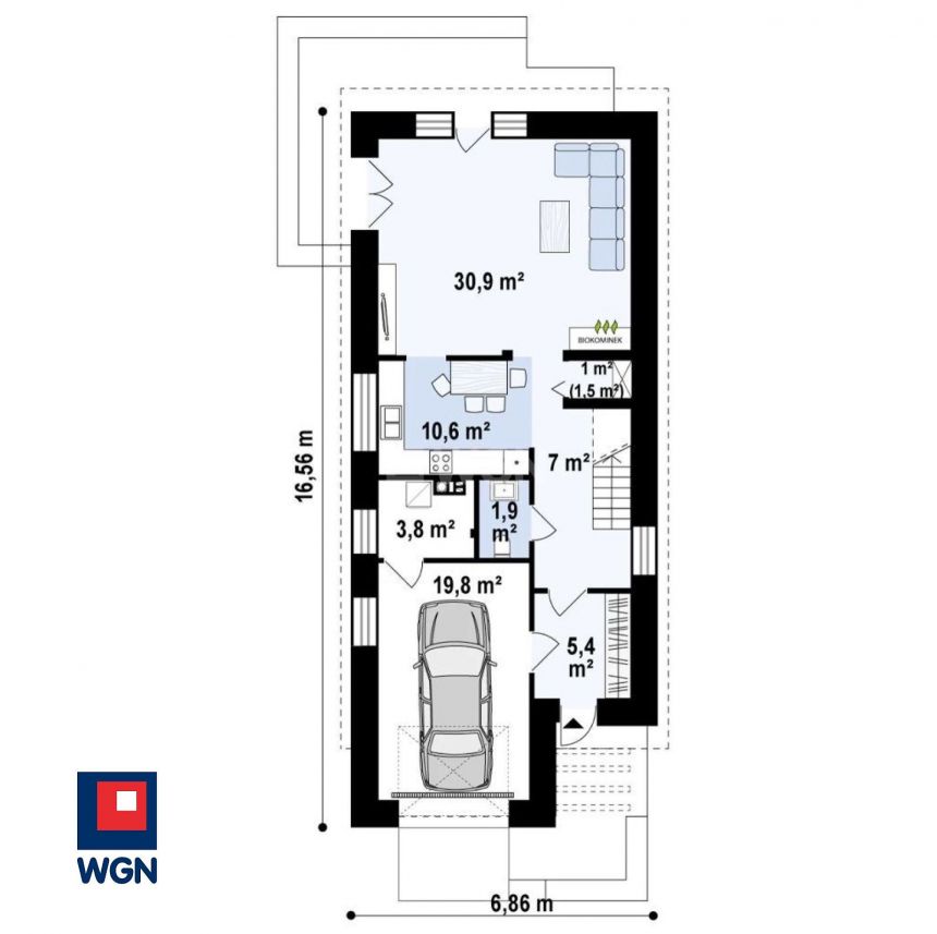 Banino, 930 000 zł, 138 m2, jednorodzinny miniaturka 4