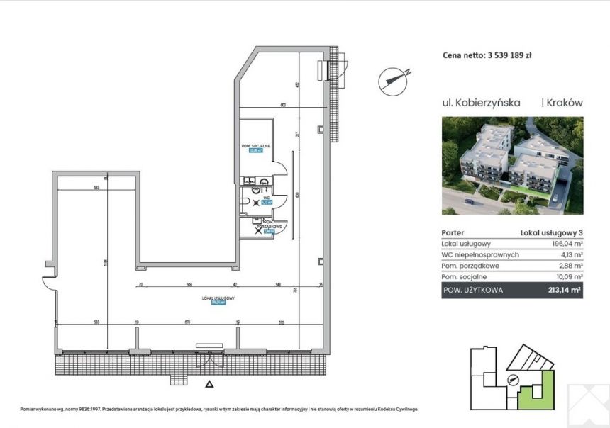 Ruczaj Lokal Usługowy Nowy Open Space 213,14 m2 - zdjęcie 1