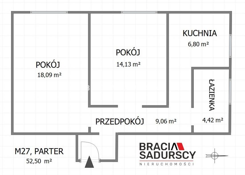 Chrzanów Stella, 341 250 zł, 52.5 m2, w bloku miniaturka 23