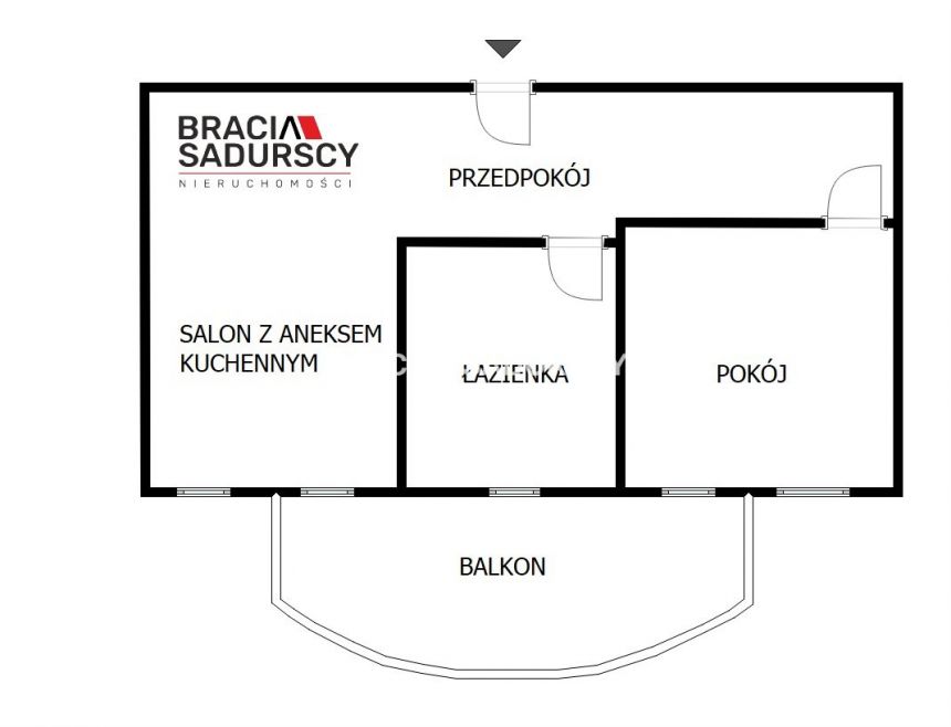 2-pok. mieszkanie na Ruczaju, do własnej aranżacji miniaturka 2