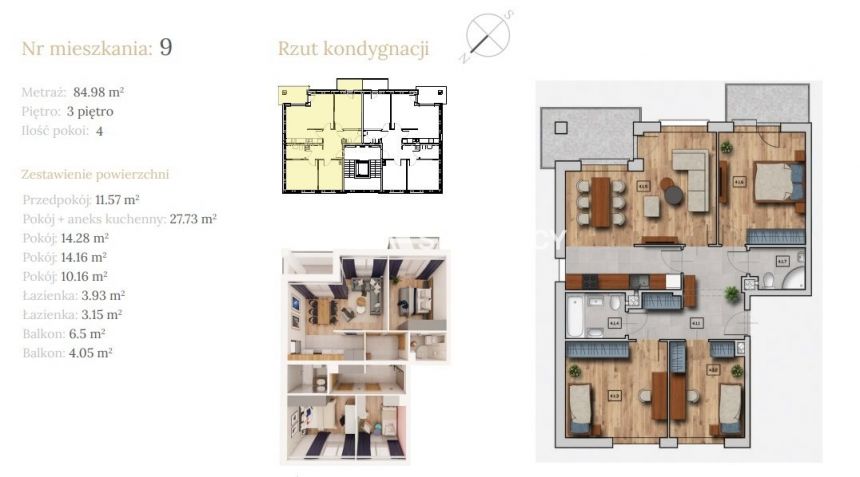 MIESZKANIA W STANIE DEWELOPERSKIM miniaturka 3