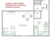 Apartament przy Wyspie Młyńskiej | 2 poziomy miniaturka 14
