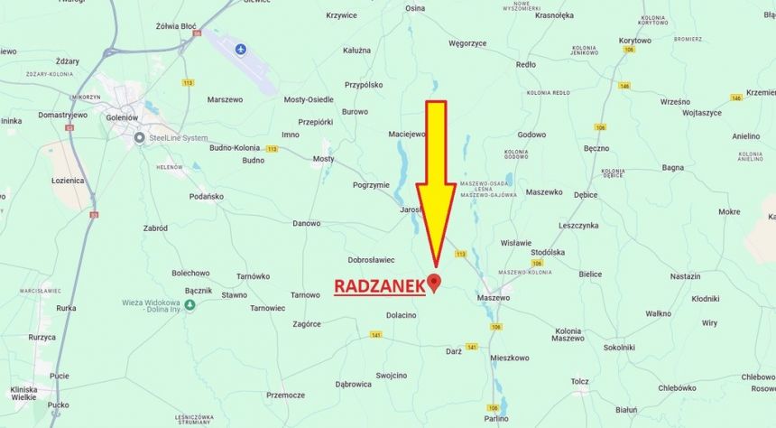 Działka z W.Zabudowy w Radzanku –Gm.Maszewo miniaturka 10