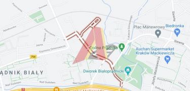 Kraków Stara Krowodrza, 5 200 000 zł, 44.94 ar, przyłącze wodociągu