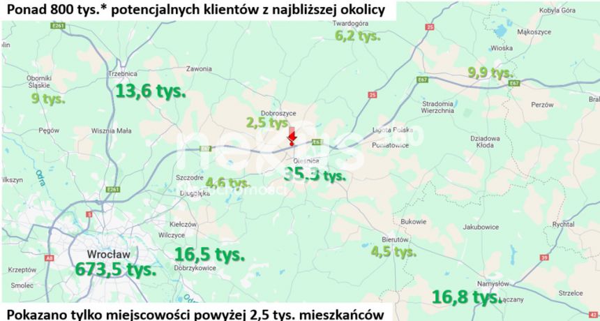 Dąbrowa, 650 000 zł, 1230 m2, 20 pokoi miniaturka 3