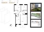 Apartament na Prądniku Białym, Kraków miniaturka 3