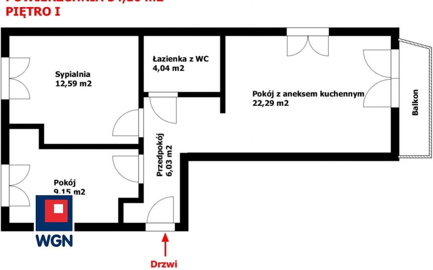 Legnica Zosinek, 479 000 zł, 54.1 m2, z garażem miniaturka 2