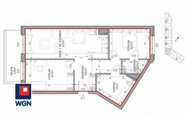 Lublin Felin, 586 644 zł, 63.08 m2, z garażem