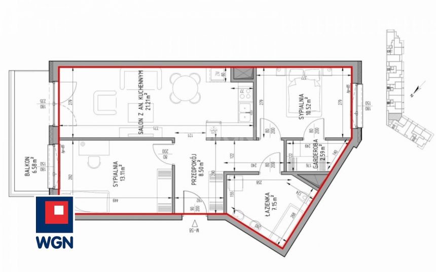 Lublin Felin, 586 644 zł, 63.08 m2, z garażem - zdjęcie 1