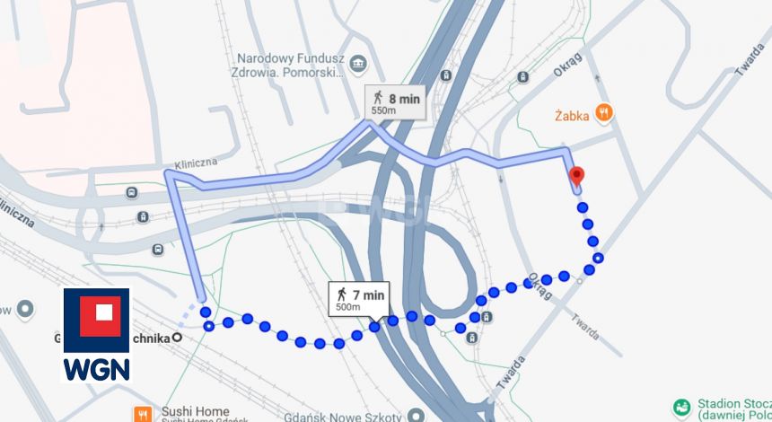 Gdańsk Śródmieście, 399 022 zł, 25.64 m2, oddzielna kuchnia miniaturka 5