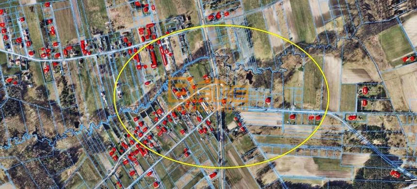 Skrybicze, 180 000 zł, 11.87 ar, rolno-budowlana miniaturka 2