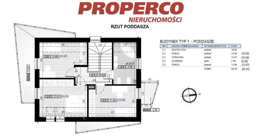 Dom wolnostojący, 119,5 m2, 4 pok, Ostra Górka miniaturka 15