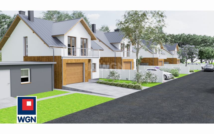 Blok Dobryszyce, 329 000 zł, 173.66 m2, stan surowy otwarty - zdjęcie 1