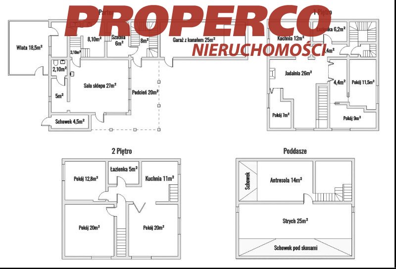 Dom 8pok  240m2 Pruszków ul. 3 Maja miniaturka 13