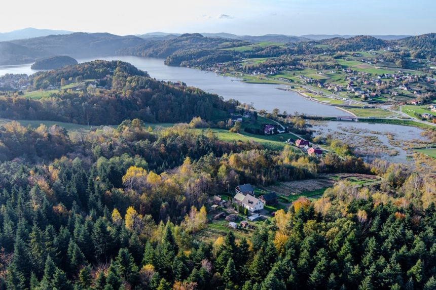 Działka siedliskowa- 54 ary- Jezioro Rożnowskie - zdjęcie 1