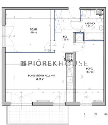 3-pokojowe mieszkanie w Ursusie miniaturka 9