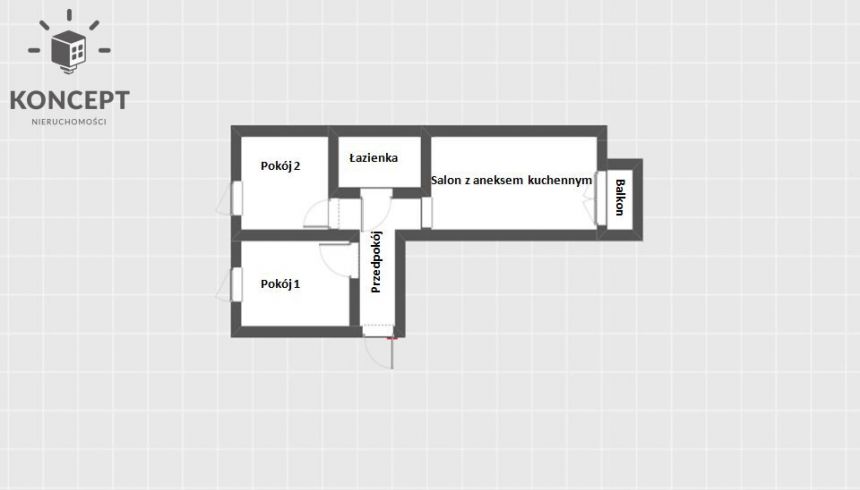 3 pok.  | Balkon | Garaż | ul. Tęczowa miniaturka 18