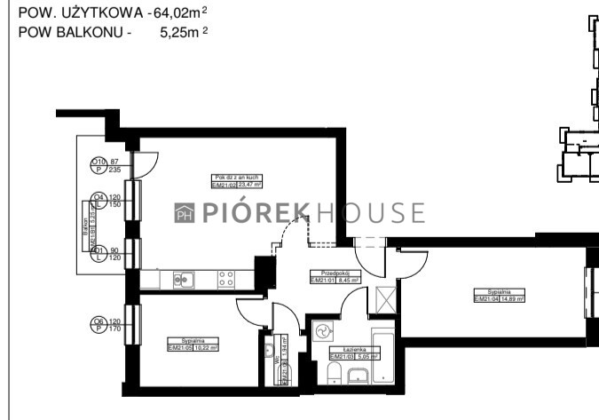 3-pokojowe mieszkanie na Bielanach miniaturka 2