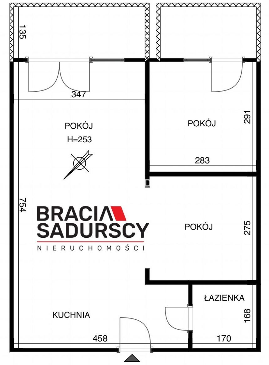 2 pok + 2 balkony ul. Bociana - fajny widok miniaturka 15