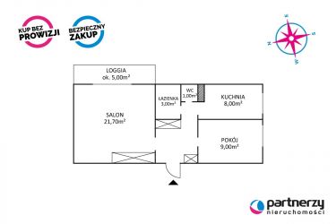 Gdańsk Piecki-Migowo, 569 000 zł, 49 m2, pietro 7