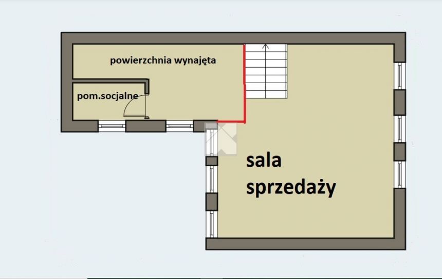 Wynajmę lokal w centrum Jarosławia o pow. 230m2 miniaturka 2