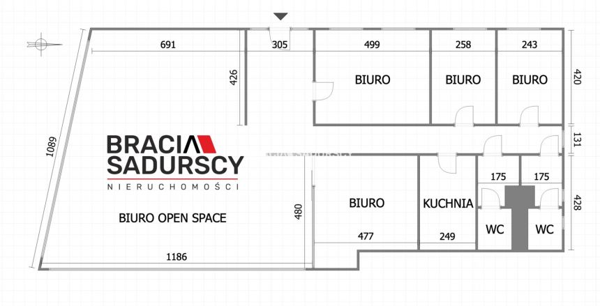 Kraków Krowodrza, 11 550 zł, 210 m2, pietro 2 miniaturka 13