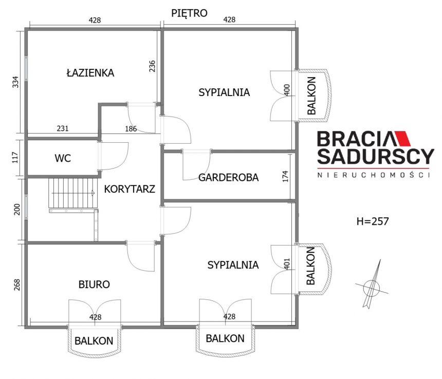 Dom 242m2,  Bronowice, działka 602m2 miniaturka 50