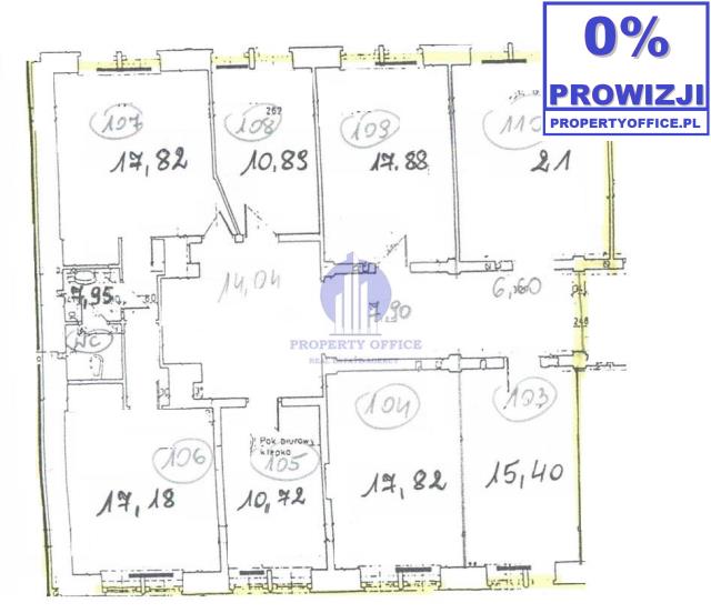 Mokotów: biuro 165,20 m2 miniaturka 2