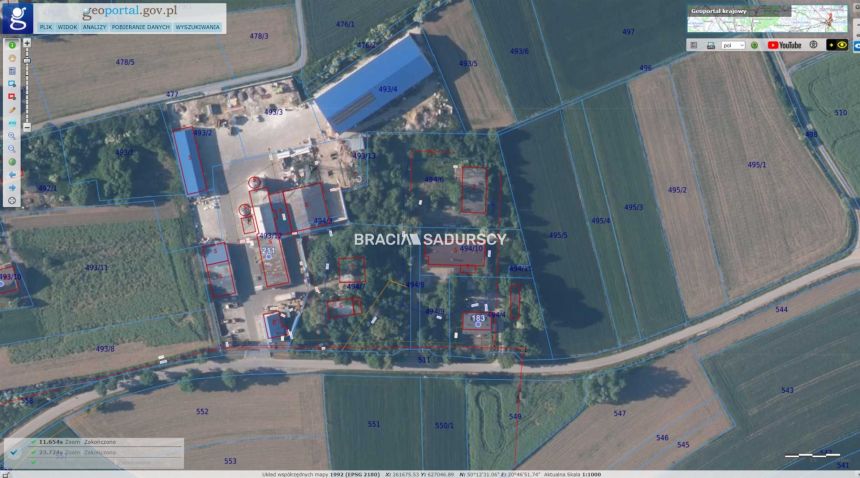 Siedliszowice pow. tarnowski - hala prod. 400 m2. miniaturka 10
