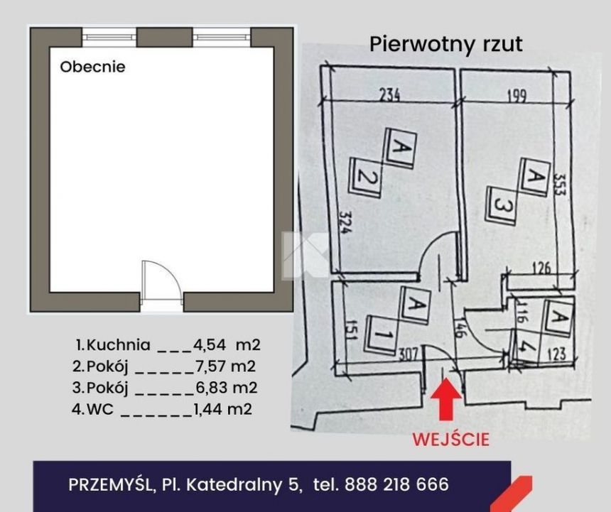 Przemyśl małe mieszkanie/lokal w sercu miasta miniaturka 11