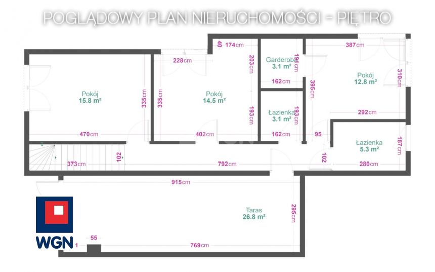 Jaworzno Bory, 739 000 zł, 156.8 m2, ogrzewanie gazowe miniaturka 13