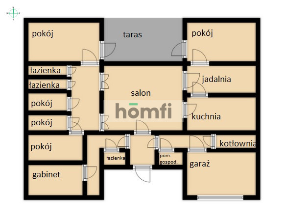 Przestronny, świetnie zlokalizowany dom na wynajem miniaturka 14